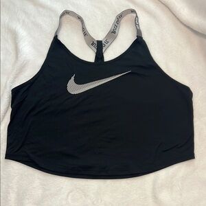 Nike Black and white crop top